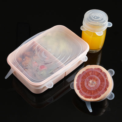 Tapa Elástica de Silicona para Conservar Alimentos - Image 3