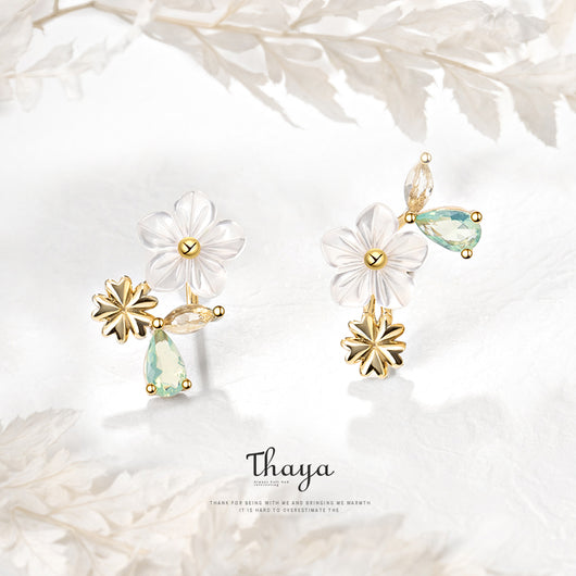 Aretes de Botón Floral Weiming - Diseño Elegante en Flor - Image 8