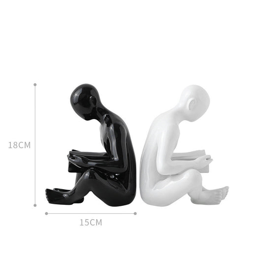 Sujetalibros Decorativo Nórdico de Cerámica - Adorno Moderno para el Hogar - Image 7