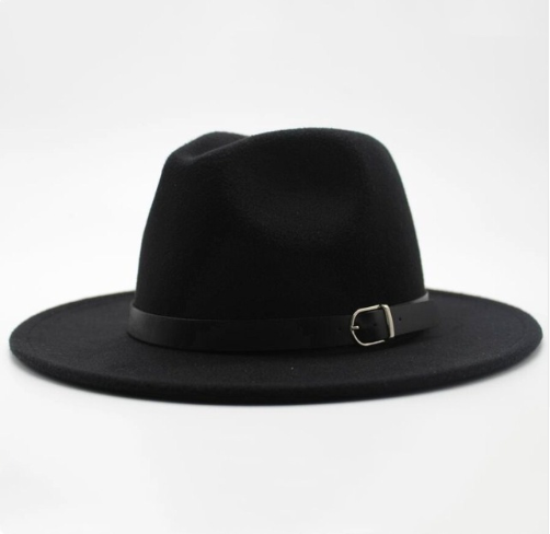 Sombrero de Lana Jazz Unisex - Estilo Clásico para Parejas - Image 4