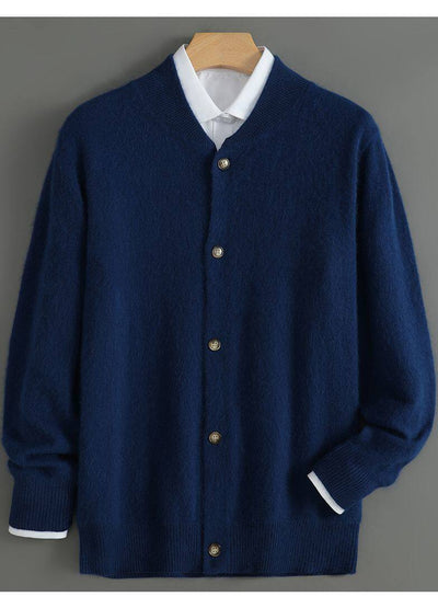 Cardigan Grueso y Cálido para Hombre - Suéter Holgado - Image 13
