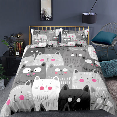 Juego de Funda Nórdica y Almohada Kitty Series - Image 6