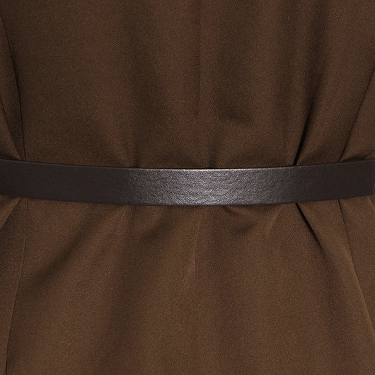 Chaleco y Pantalón Recto Talle Alto Estilo Western con Costuras - Image 18