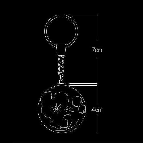Llavero Lámpara Luna - Image 8