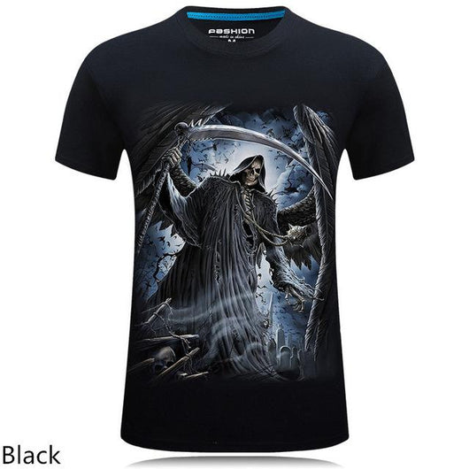 Playera Casual Estampado Animal 3D Personalizada Talla Grande Hombre - Image 12