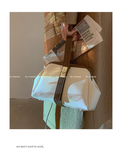 Bolsa Mensajera Retro con Cierre de Botón - Diseño Versátil - Image 29