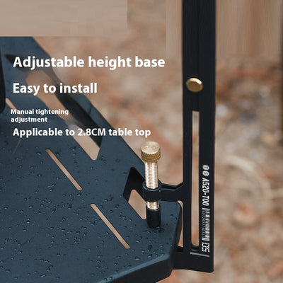Lámpara Ajustable de Acero Inoxidable con Engranajes Multifunción - Image 3