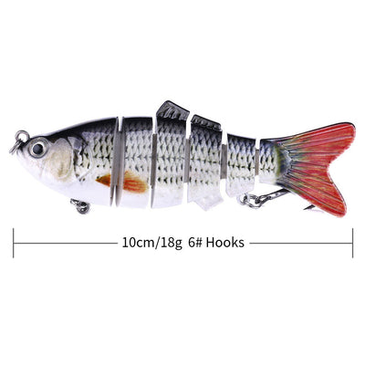 Anzuelo Artificial Articulado Multi-sección para Pesca - Image 9