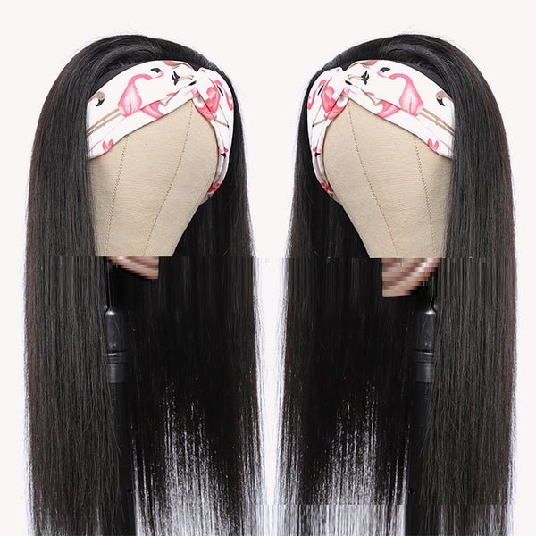 Diadema de Cabello Natural con Mecanismo de Sujeción Recta