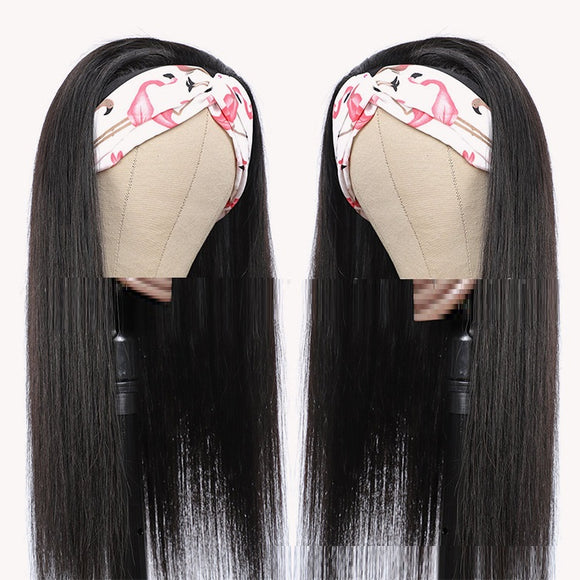 Diadema de Cabello Natural con Mecanismo de Sujeción Recta