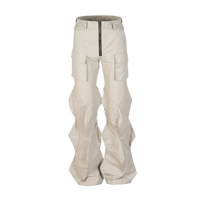Pantalones Sueltos Acampanados con Diamantes para Hombre - Image 5