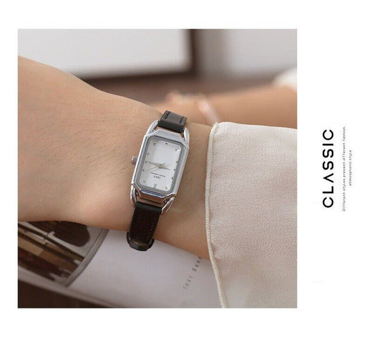 Reloj de Pulsera Cuadrado Retro Minimalista para Mujer - Image 9
