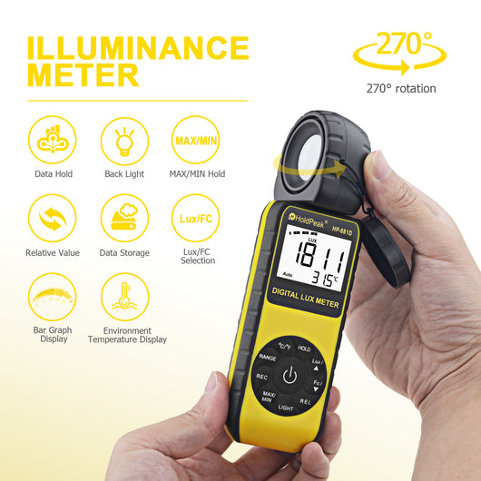 Medidor de Iluminancia de Precisión Profesional - Image 7