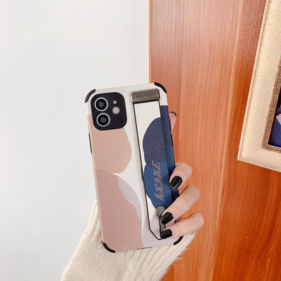 Funda de Celular Silicona Morandi con Correa de Muñeca - Image 13