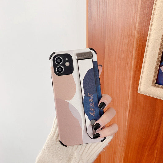 Funda de Celular Silicona Morandi con Correa de Muñeca - Image 13