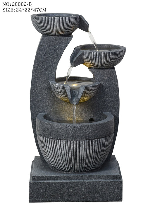 Fuente de Agua Decorativa con Humidificador para Sala de Estar - Image 18