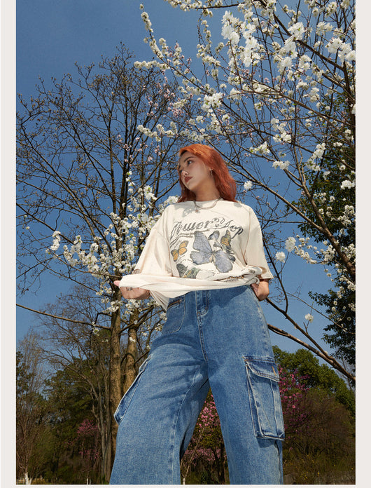 Camiseta Mariposa de Manga Corta para Verano - Image 8