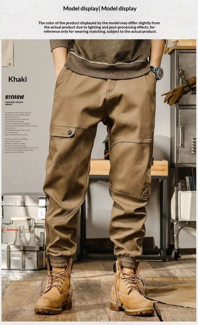 Pantalones Deportivos Holgados Retro para Hombre - Image 13