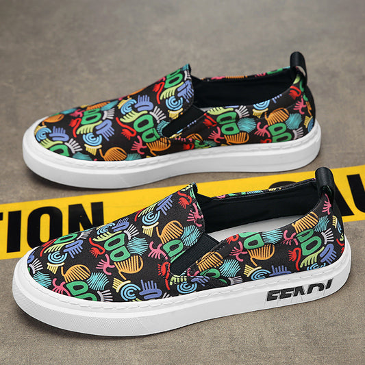 Zapatos Casuales de Lona con Cordones y Punta Redonda para Primavera y Otoño - Image 2