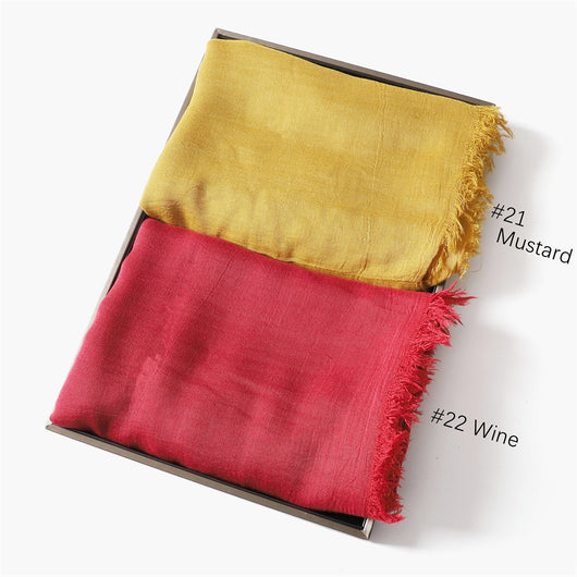 Pashmina Modal Fina Transpirable - Chal Ligero Monocromático para Mujer - Image 50