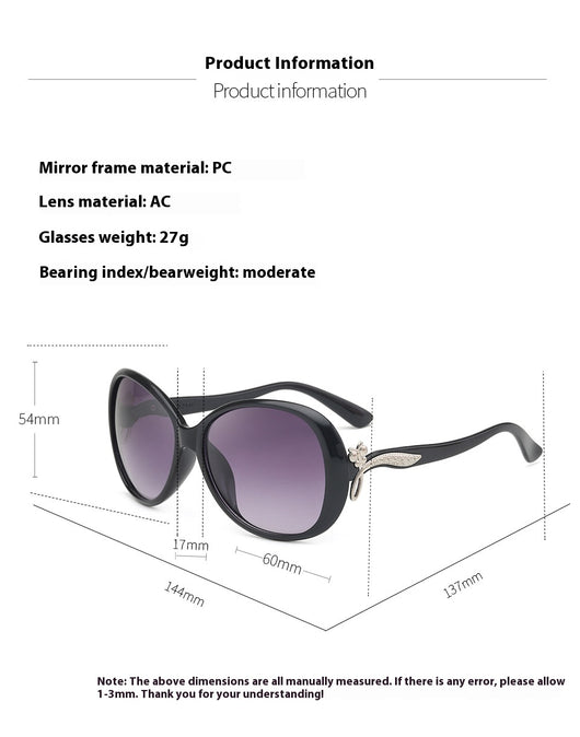 Brown oversized butterfly sunglasses with gradient lenses and a silver-tone floral accent on the temple. - Image 18