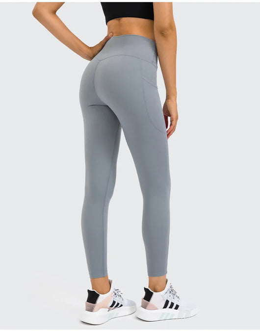 Pantalones Deportivos de Talle Alto con Compresión Abdominal para Correr - Image 10