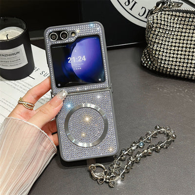 Cargador Inalámbrico Plegable con Funda Magnética y Correa de Transporte - Image 13