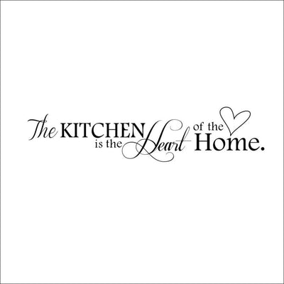 Vinilo Decorativo La Cocina es el Corazón del Hogar - Adhesivo Removible DIY - Image 5
