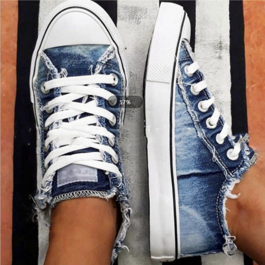 Zapatillas Canvas Desgastadas Estilo Urbano - Image 3