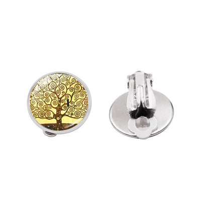 Aretes Árbol de la Vida con Gema Brillante - Image 18