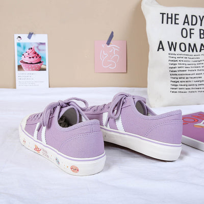 Zapatillas de Lona Bajas Estampado Cielo Estrellado - Versátiles y Modernas - Image 3