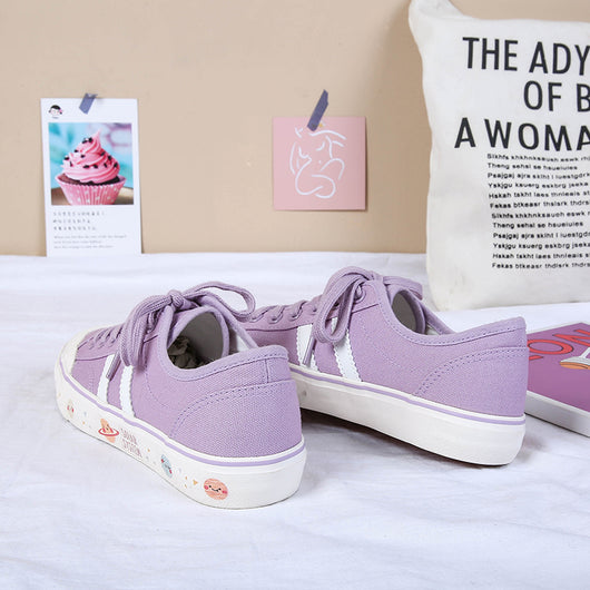 Zapatillas de Lona Bajas Estampado Cielo Estrellado - Versátiles y Modernas - Image 3