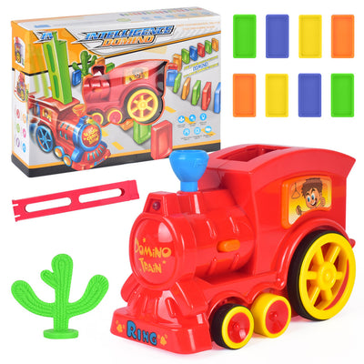 Tren de Dominó Transparente para Niños