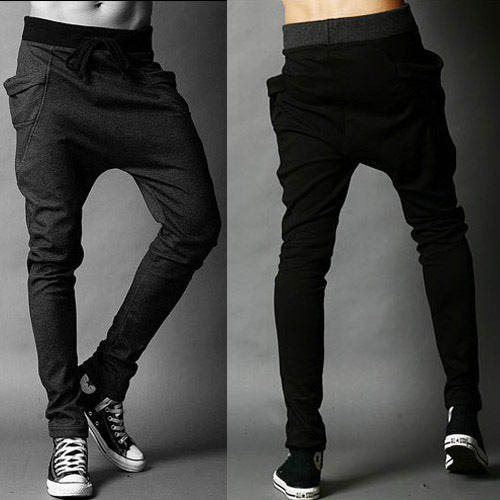 Pantalones Deportivos Casuales Harem para Hombre - Corte Moderno y Cómodo