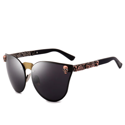 Gafas de Sol Calavera con Marco Metálico - Image 2