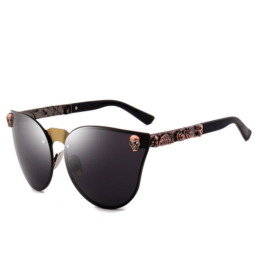 Gafas de Sol Calavera con Marco Metálico - Image 2