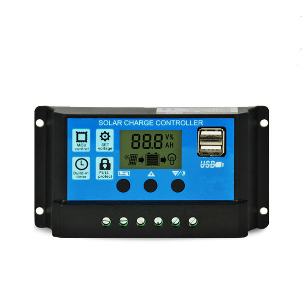 Controlador Solar de Carga y Descarga LCD