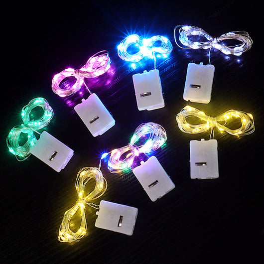 Luces LED Decorativas Cuadradas con Batería - Multicolor Ambiente - Image 2