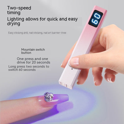 Lámpara Portátil UV LED para Uñas con Pantalla Digital - Image 2