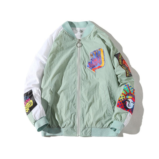 Chaqueta Tipo Beisbolera Juvenil con Estampado Protección Solar - Image 6