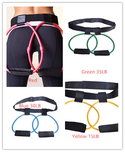 Banda Elástica de Resistencia para Glúteos con Cinturón Ajustable - Image 20