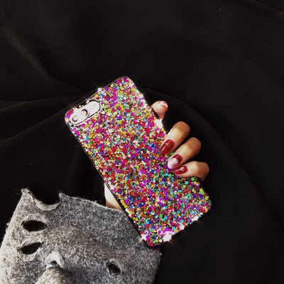 Funda de teléfono con lentejuelas brillantes - Image 3