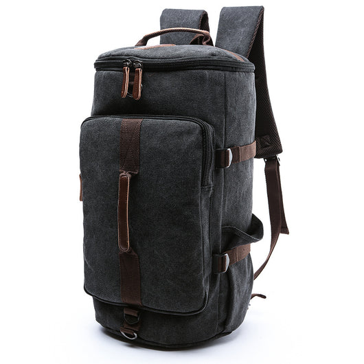 Mochila Cilíndrica para Laptop - Bolsa de Trabajo y Viaje - Image 5