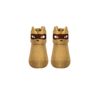 Calcetines Antideslizantes de Coral Fleece para Bebés y Niños Pequeños - Image 5