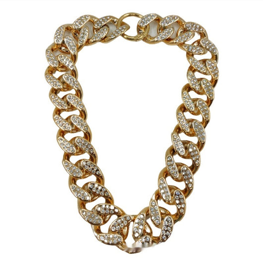 Collar Decorativo para Perro con Cadena y Cristales Brillantes - Image 4