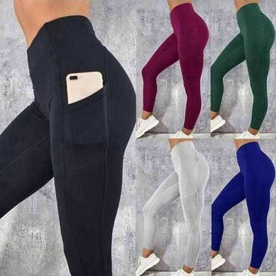 Mallas Deportivas de Cintura Alta para Yoga y Fitness