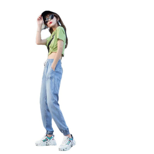 Pantalones Harem Capri Ajustados para Mujer - Corte Moderno y Favorecedor - Image 5