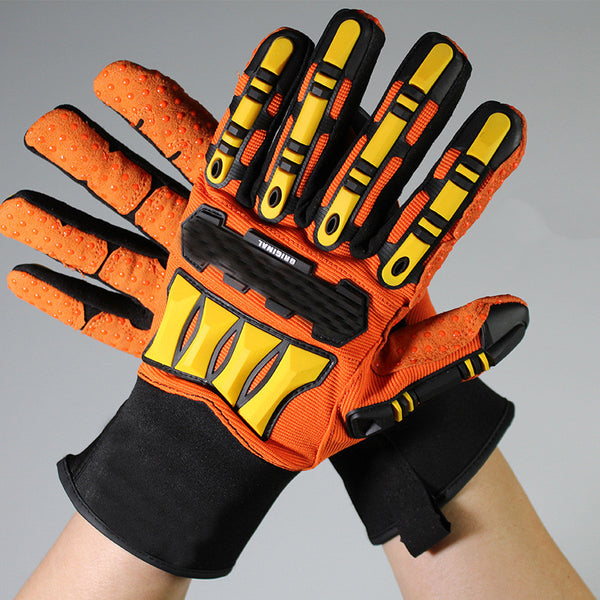 Guantes de Trabajo Antideslizantes con Refuerzo Mecánico