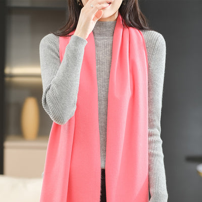 Bufanda Reversible de Cachemira para Mujer - Elegancia Dual - Image 27