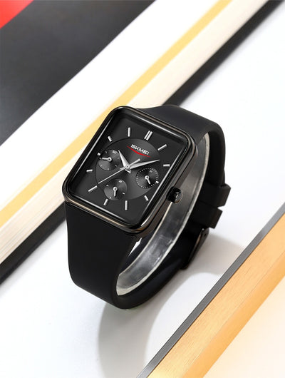 Reloj Cuadrado de Silicona Multifuncional Impermeable para Niñas - Image 13